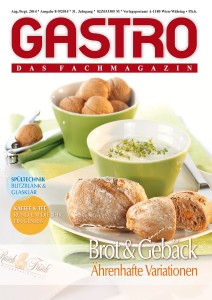 GASTRO das Fachmagazin 8-9/14